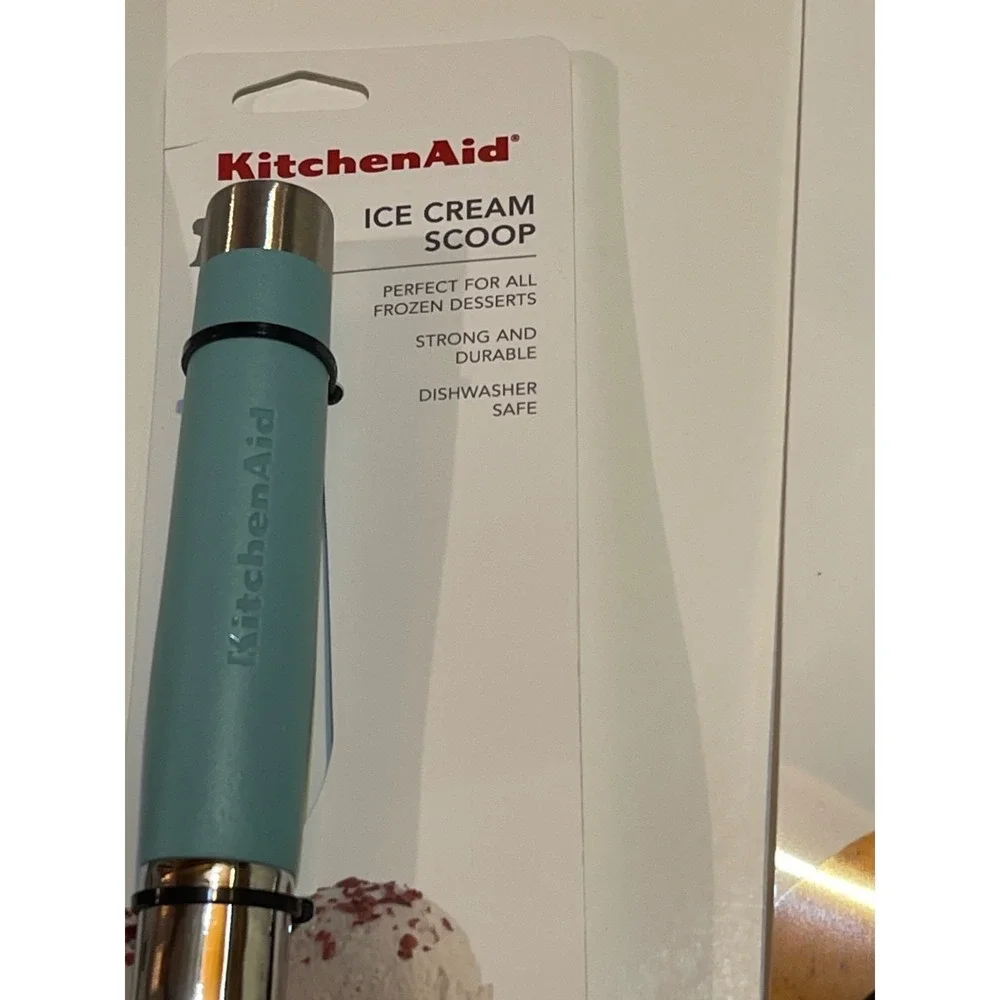 KitchenAid Kitchen Tool Gadget Set 8pc Aqua Sky Blue Stainless Steel New Trendy